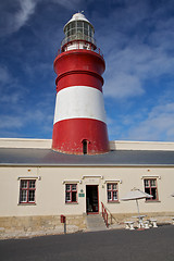 Image showing Cape Agulhas Lighthouse 1848 in South Africa