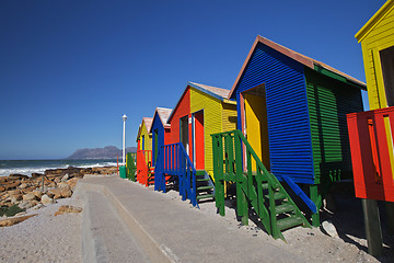 Image showing Beach Cabins 