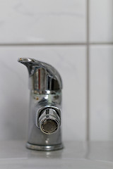 Image showing Steel faucet