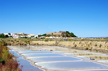 Image showing Castro Marim salines, Portugal