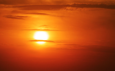 Image showing summer sun