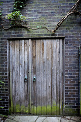 Image showing Old Weathered Door 