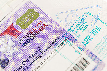 Image showing Indonesia Visa