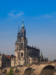 Image showing Dresden Hofkirche