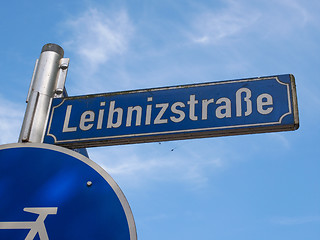 Image showing Street Sign