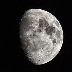 Image showing Gibbous moon