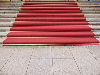 Image showing Red carpet