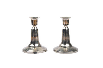 Image showing Two Candleholder