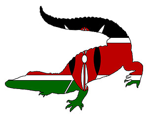 Image showing Crocodile Kenya