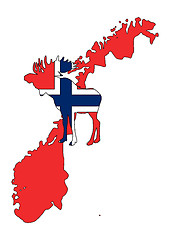 Image showing Norwegian moose