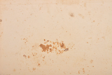 Image showing Yellowed paper