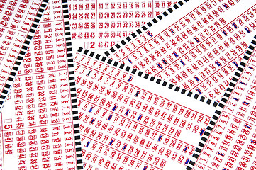 Image showing Lottery tickets