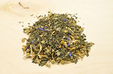 Image showing Detailed but simple image of mixed herbs