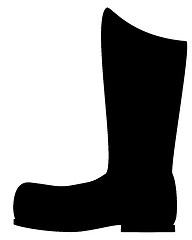 Image showing Boot silhouette