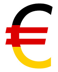 Image showing German Euro