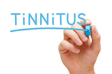 Image showing Tinnitus Blue Marker