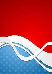 Image showing Abstract Independence Day background