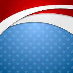Image showing Abstract Independence Day background