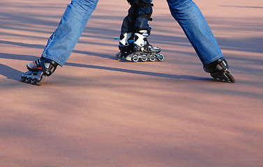 Image showing Rolling in the sunny day