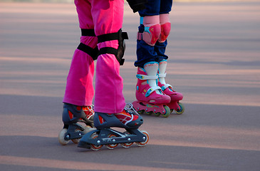 Image showing Colorful rolling