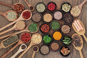 Image showing Healthy Herbs and Spices