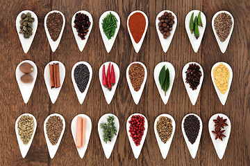 Image showing Spices and Herbs