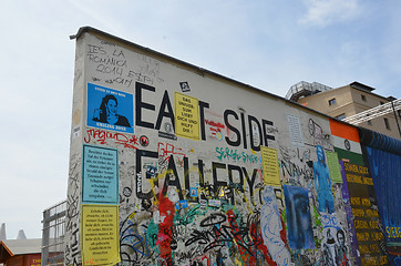 Image showing Berlin Wall East Side Gallery