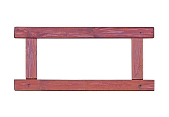 Image showing Wooden frame.