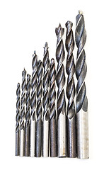Image showing Set of Drill Bits