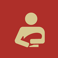 Image showing Maternity Flat Icon