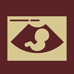 Image showing Maternity Flat Icon