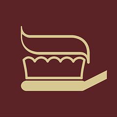 Image showing Dental Flat Icon