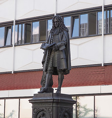 Image showing Leibniz Denkmal Leipzig