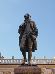 Image showing Goethe Denkmal Leipzig