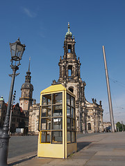 Image showing Dresden Hofkirche