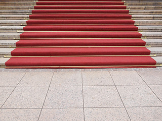 Image showing Red carpet