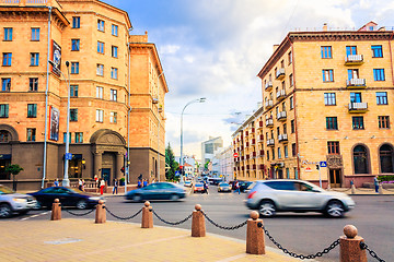 Image showing Streets of Minsk