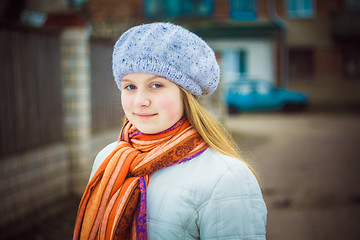 Image showing The Girl In A White Beret