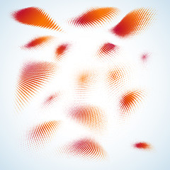 Image showing Abstract halftone design. EPS 10