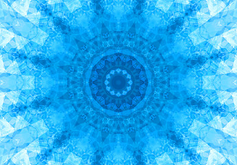 Image showing Abstract blue pattern