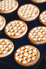 Image showing fresh homemade honey cookies 