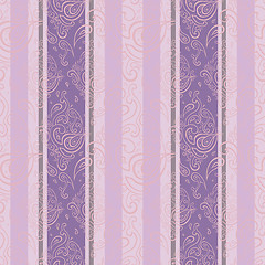 Image showing Seamless Paisley background.