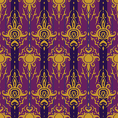 Image showing Seamless wallpaper pattern.