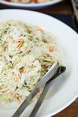 Image showing Coleslaw salad