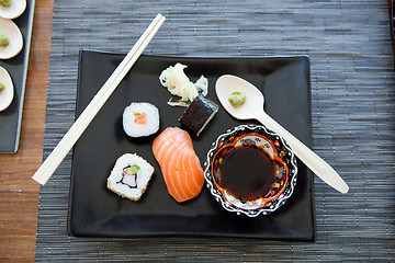 Image showing Sushi plate