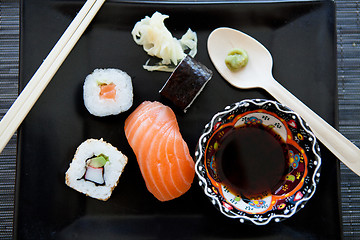 Image showing Sushi plate