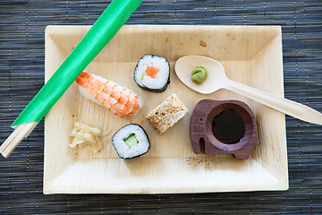 Image showing Sushi plate