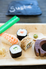 Image showing Sushi plate