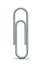 Image showing Paper clip. Vector