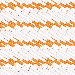 Image showing Seamless pattern of cigarettes
